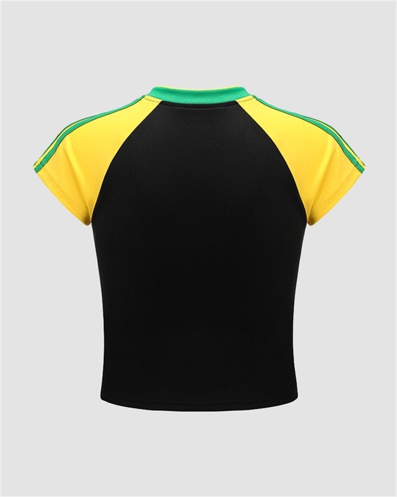 Jamaica Raglan Sporty Top